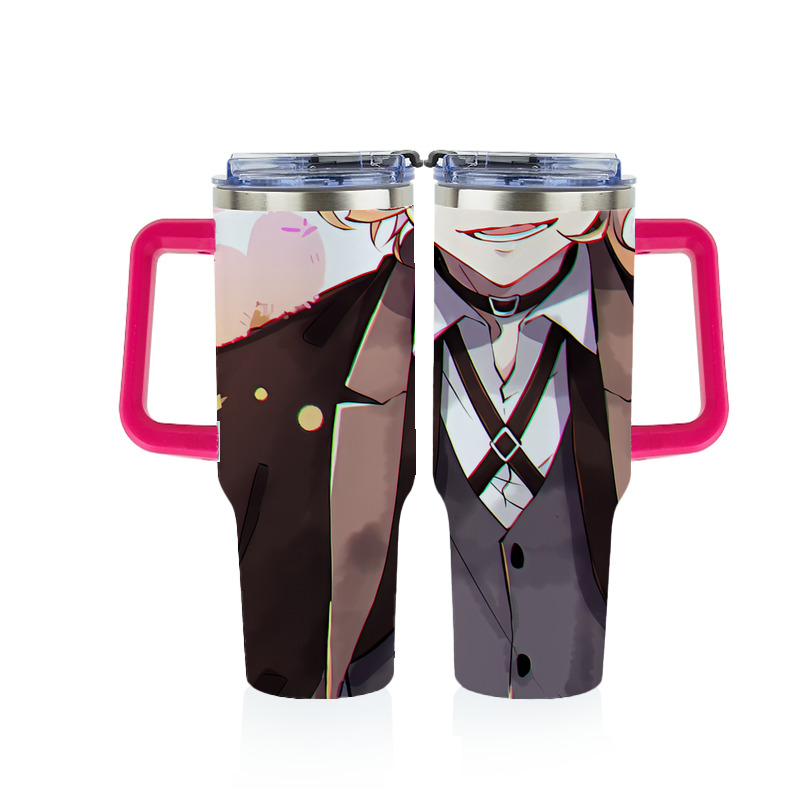 （画像用） 文豪ストレイドッグス Bungo Stray Dogs 1200ｍLフルプリント車用タンブラー
